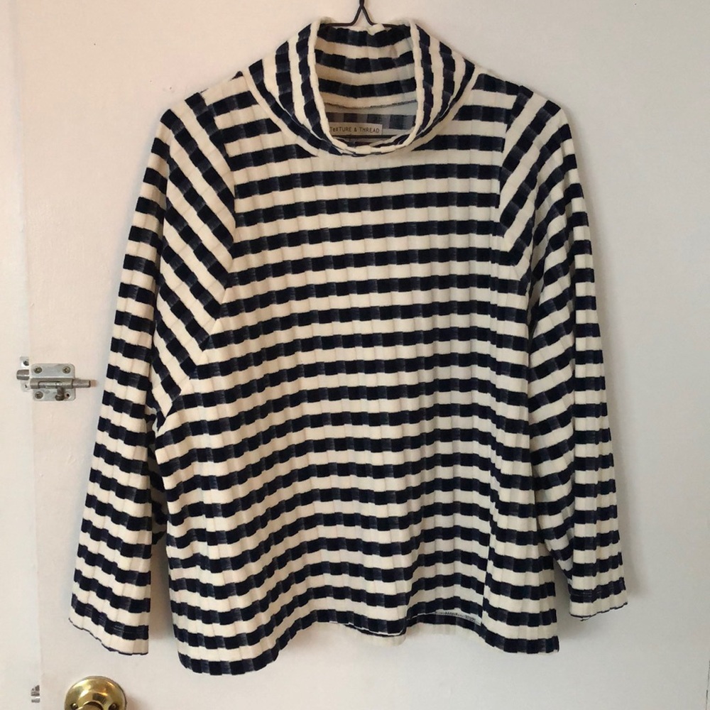 Madewell Texture & Thread Turtleneck Top - image 2